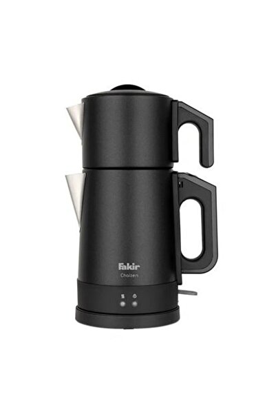 Fakir Chaizen 1800 W Çelik Demlikli Antrasit Çay Makinesi
