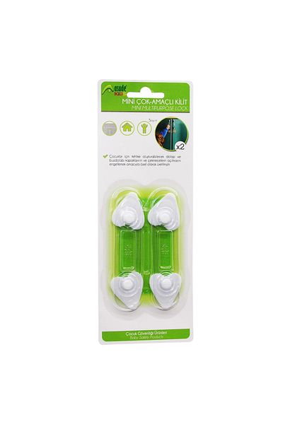 Store Mini 2 Piece Multi-Purpose Lock Çemniyet