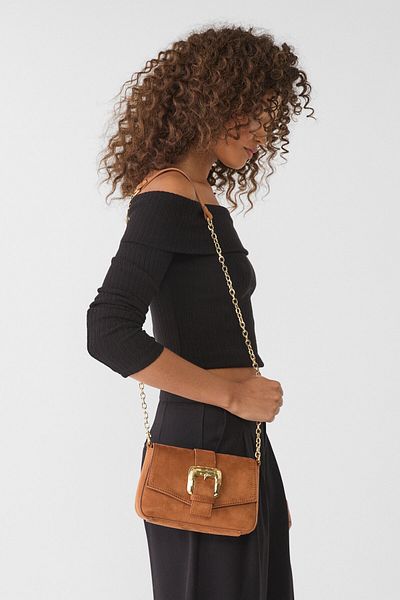 Stradivarius Crossbody bag with buckle