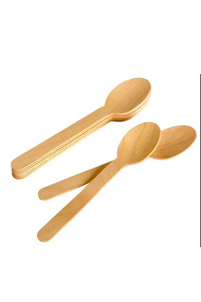 Çemrek Süs Parti Rollup Nature Dreams Wooden Spoon 50Pcs