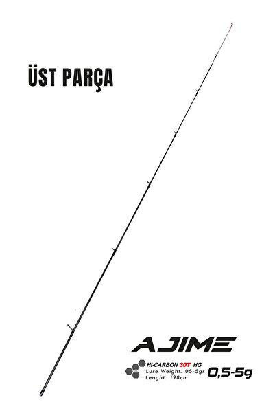 Fujin Ajime 198cm 05-5gr LRF Kamışı #1 Üst Parça