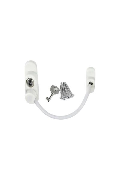 Ziya Dijital White Rope Switched Safety Lock (4767)