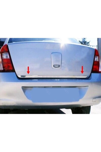 Kml34tuning55 Renault Clio 2 Symbol Krom Alt Bagaj Çıtası 1998-2006 Paslanmaz...