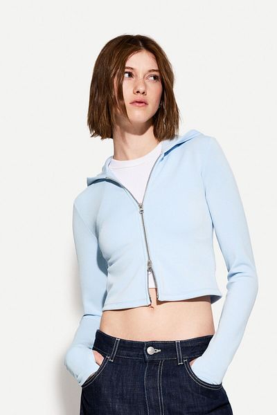 Bershka Zip-up hoodie