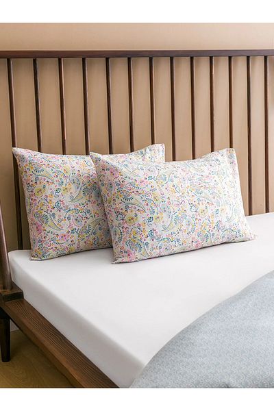 LC Waikiki Lcw Home Mixed Floral Printed Double Duvet Cover Set