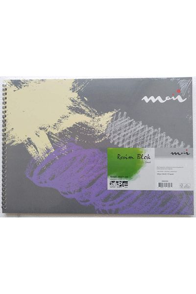 Yener Moii 25X35 cm 165Gr Spiral Picture Notebook