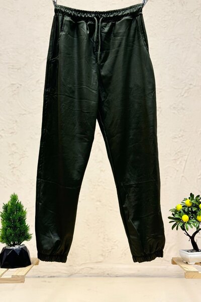 sahnemoda Штани з еластичним поясом на талії та щиколотках