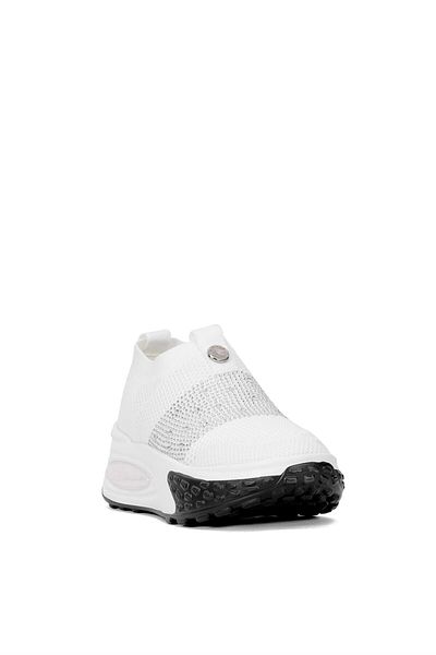 EGE GİYİM VE AYAKKABI 25Y305-4 White Women's Stone Walking Shoes