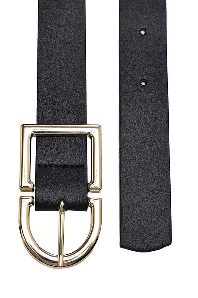 Paçuli Moda Black Buckle Belt Fk1613