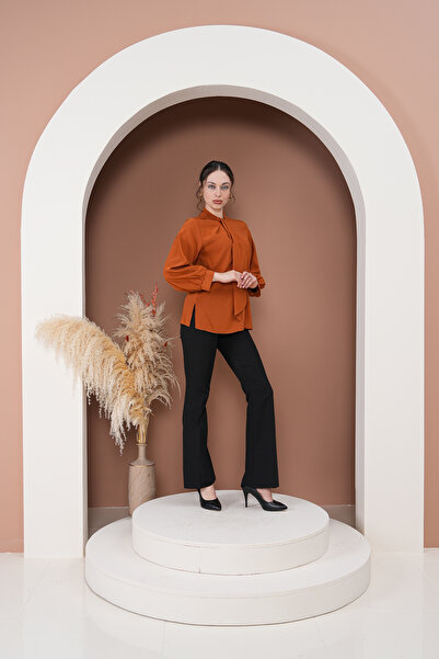RİMA Elegance Tie-Up Blouse