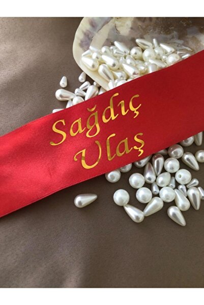 İsabella Accessories İsminize Özel Sağdıç Kurdelesi Saten Kurdele Özel Baskı ...