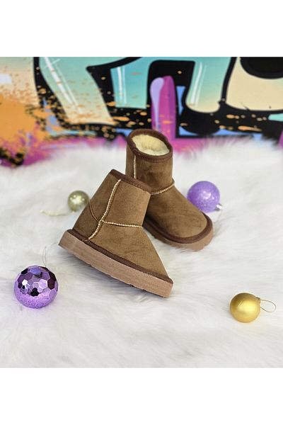 patik ayakkabı Fur Lined Boots