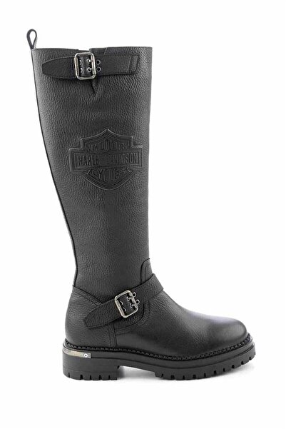 Harley Davidson 026Z100027 Trouble Siyah Kadın Çizme