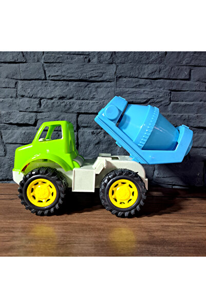 GÜVEN DTM لعبة خلاط الأعمال 24 × 17 سم لعبة بناء خلاط الخرسانة