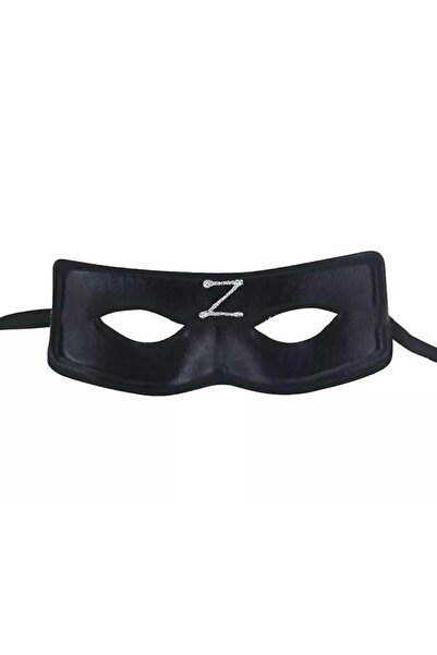 NW NessiWorld Zorro mask with elastic back and z print