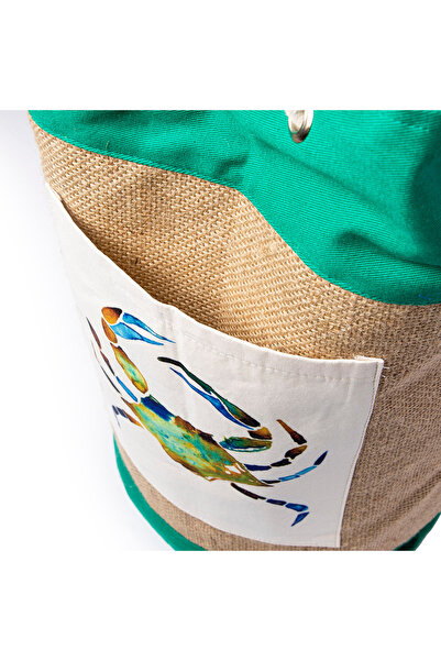 ANEMOSS Crab Jute Bag