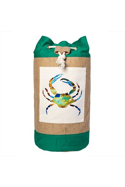 ANEMOSS Crab Jute Bag