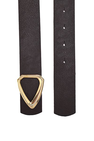 Paçuli Moda Triangle Pin Buckle Belt 20105