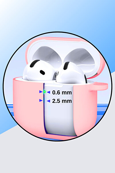 EWEC 4Th Generation Compatible Pink Silicone Earphone Sleeve with Headphone Lanyard and 3 in 1 Cleaning Pen Set