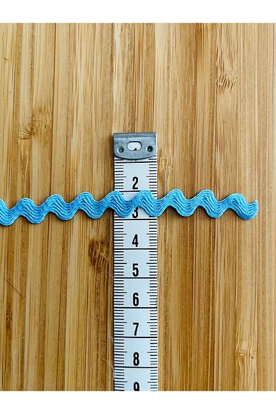 Öztürk Water Stone, Decorative Strip. 1cm X 5 Meters. Blue.