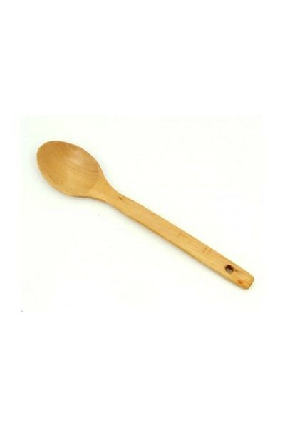 Ziya Dijital Balsa BLS-028A Wooden Food Serving Spoon 23 cm