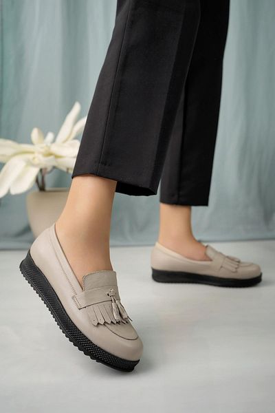Diego Carlotti Genuine Leather Women's Shoes - Dd6227 Daily Model
