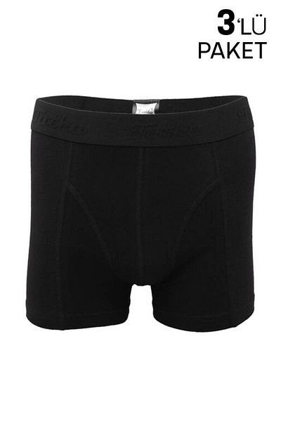 Tutku Men's Boxers 3 Pack, Cotton – Flexible, Lightweight, Comfort in Every Step!