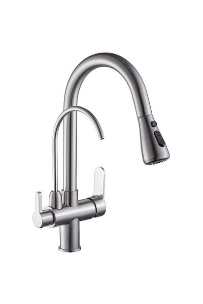 FLEKO Purified Spiral Pull-out Kitchen Faucet