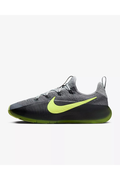 Nike New Lebron TR 1 Shoes - Smoke Grey/ Volt (Dar Kalıp 1 Beden Büyük Almanı...