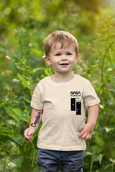 oneagılyazı Tricou oversize pentru copii cu imprimeu NASA