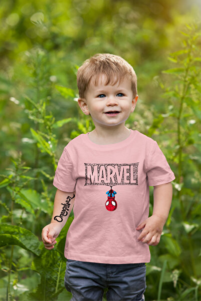 oneagılyazı تي شيرت للأطفال بطبعة سبايدر مان مقاس كبير