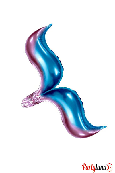 PartylandTR Deniz Kızı Kuyruk Folyo Balon 46 cm.