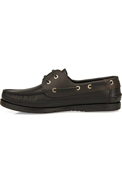 HİSAŞ 032 Daxis Unisex Frentured Sole Genuine Leather Lace-Up Shoes