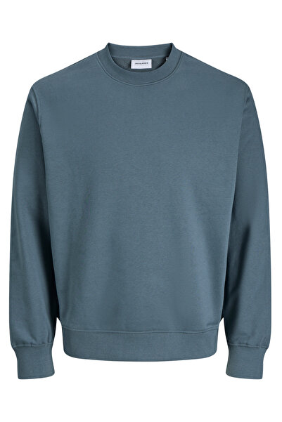 Jack & Jones Erkek Bisiklet Yaka Düz Renk Sweatshirt - Urban