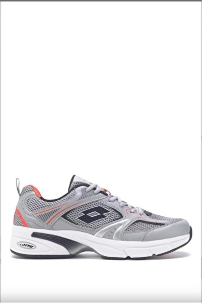 Lotto 101260568 Athens 3Fx Gray-Orange Men's Sports Shoes
