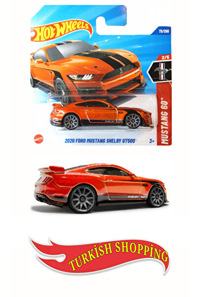 HOT WHEELS 2025 Case 1:64 Ölçek 2020 Ford Mustang Shelby Gt500