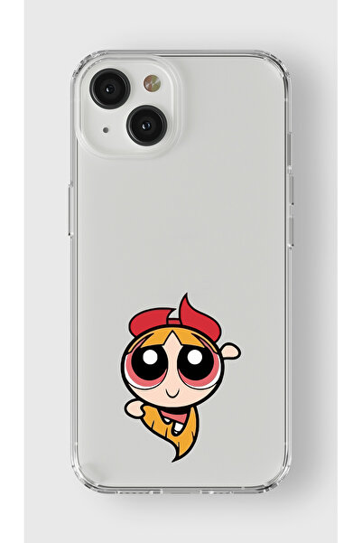 moonset Iphone 15 Uyumlu Blossom Tasarımlı Baskılı Şeffaf Telefon Kılıfı