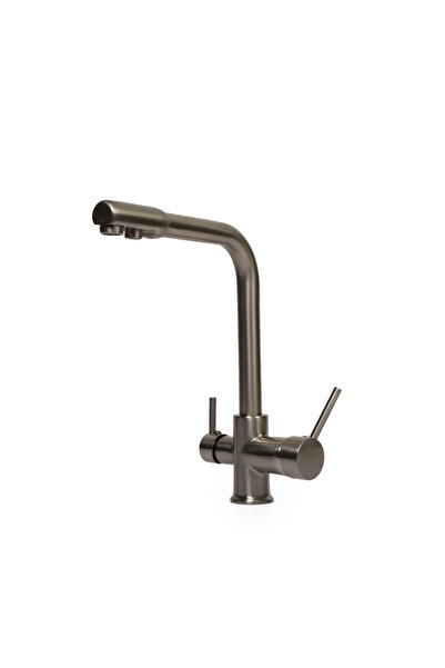 FAUMIX Inox Colorful 3-Way Hot Cold and Purifier Kitchen Sink Faucet with Water Inlet