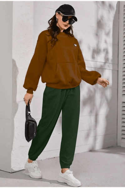 Superlife Γυναικείο ελαστικό παντελόνι με λεπτή μέση και πόδια SPR24EAK82