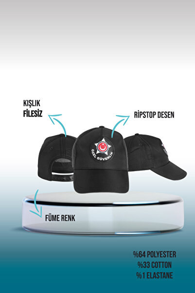 Selçuklu Plus Özel Güvenlik Şapkası Kışlık (Filesiz)