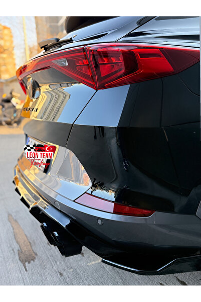 LeonTeamTurkey 100 MM  Krom Çiftli  Egzoz Ucu Her Araca Uyumlu 2  Adet (sol ve sağ  )