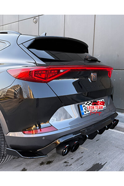 LeonTeamTurkey 100 MM  Krom Çiftli  Egzoz Ucu Her Araca Uyumlu 2  Adet (sol ve sağ  )