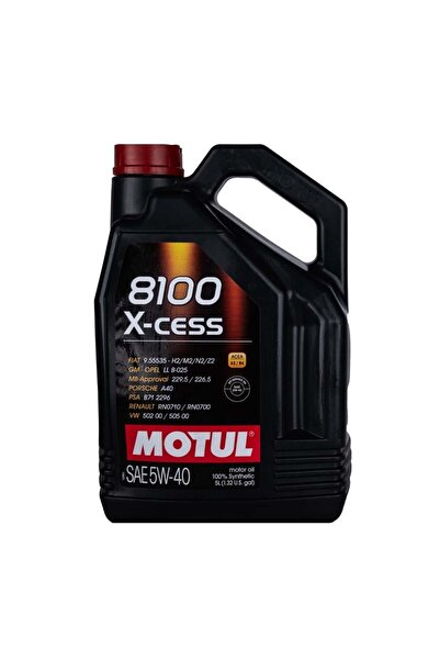 Motul 8100 X-cess 5w/40 4 Lt (DİZEL & BENZİNLİ)