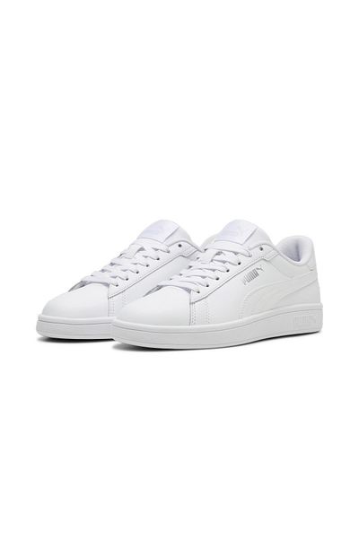 Puma 390987   18 Smash 3.0 L alb-argintiu pantofi sport pentru femei