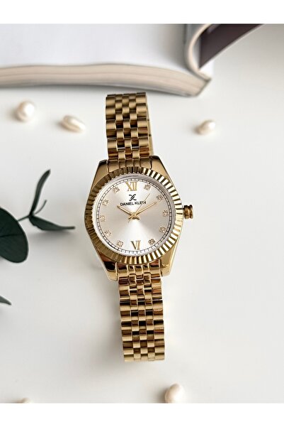 Daniel Klein Altın Renk Jübile Kordon Kadın Kol Saati