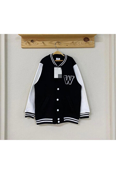 Zehrace W Baskılı Unisex Bomber Kolej Ceket