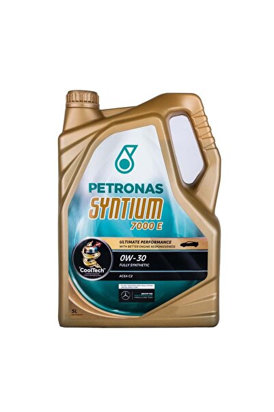 Petronas Syntium 7000 E 0w-30 Tam Sentetik Motor Yağı 5 l 12/2021 Tarihli
