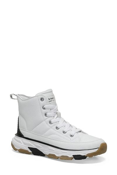 Kinetix 101385546   Viole Pu Hi White-black-camel Γυναικεία αθλητικά παπούτσια Aya