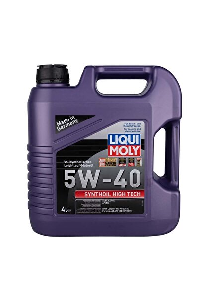 Liqui Moly Synthoil High Tech 5w-40 Motor Yağı 4lt 2194