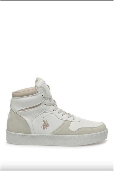 U.S. Polo Assn. U.S. Polo Assn. 101184277   - Tenis înalt pentru femei Ano 2PR bej